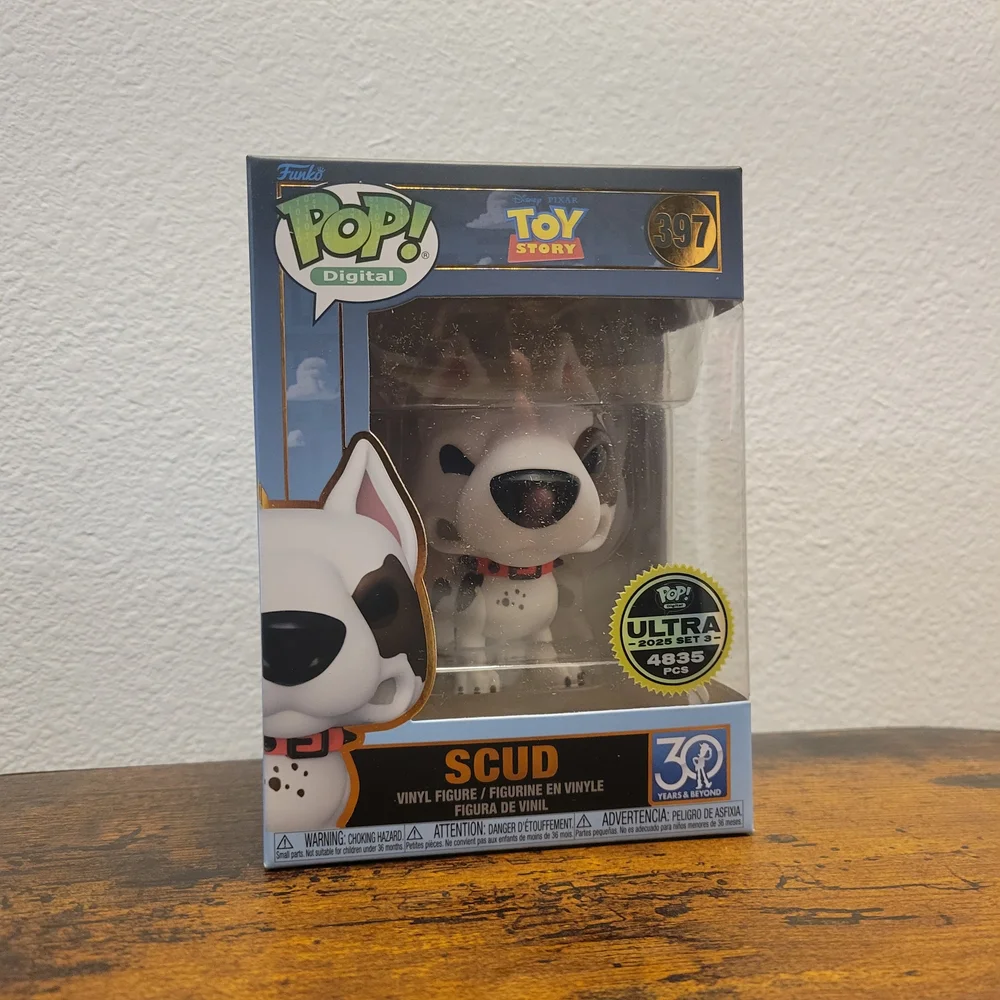 Funko Pop NFT Disney Pixar Toy Story Scud LE 4835 #397 - Picture 1 of 5
